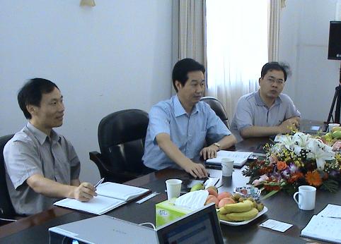 浙江省金融辦主任丁明哲一行專程來公司調研